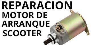 Reparación motor arranque Scooter