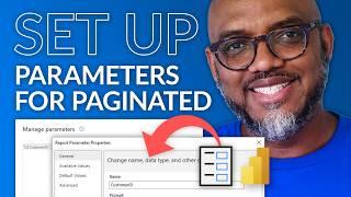 Leverage Power Query Parameters with Power BI Paginated reports