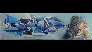 Time Lapse Graffiti by PSY 2HT and BEYOND at Flevopark, Amsterdam