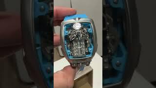 Montres Prestige X Invicta Automatic Men's Watch w/ Skeleton Dial - 44mm, Blue (MPW-0154)