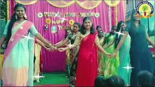 Teacher's day special performance at Sahasra High school #activities #education#mallapur 