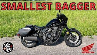 2023 Honda Rebel 1100T Full Test and Review - The Smallest Bagger