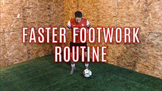 Soccer Footwork Drills | How To Improve Soccer Footwork in 12 Minutes