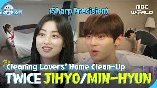 [C.C.] TWICE JIHYO & HWANG MIN-HYUN's Perfectly Organized Home Clean-Up  #HOMEALONE #ILIVEALONE