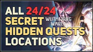 All Secret Hidden Quests Locations Wuthering Waves