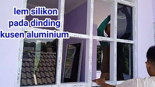 lem lisikon untuk kusen aluminium