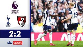 Punkt gerettet: Spurs drehen 2-Tore Rückstand! | Tottenham Hotspur - AFC Bournemouth | Highlights