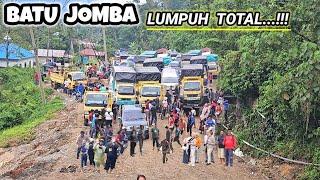 BATU JOMBA LUMPUH TOTAL, Ratusan Mobil Terjebak Di Batu Jomba #batujomba #batujombaterkini