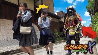 【ドッキリ】侍が急に動き出すドッキリ　Samurai suddenly starts moving  in Japan　#33