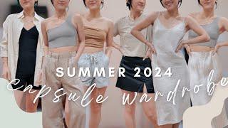 SUMMER CAPSULE WARDROBE | my top ten summer wardrobe essentials for effortless outfits