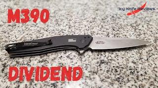Icy Knife Reviews: The Kershaw M390 Dividend