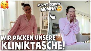 KLINIKTASCHE PACKEN & erste BABY WÄSCHE! + kurzer SCHOCK MOMENT | kobexmone