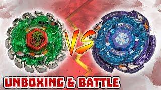 Rapidity Beyblade 4D Metal Fury Unboxing from Aliexpress Omega Dragonis vs Poison Serpent BeyBattle