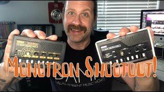 KORG Monotron vs KORG Monotron Delay (The Monotron Shootout)