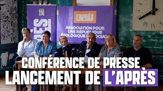 Conférence de presse de lancement de l'Après avec Raquel Garrido