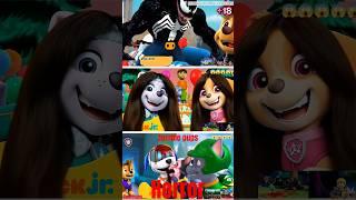 PAW Patrol Zombie: Zuma, Skye, Rocky and Marshall #pawpatrol #shorts #horror #zombie #brawlstars