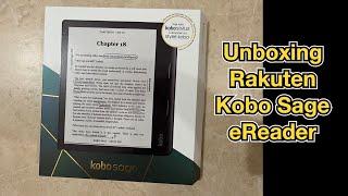 Unboxing Rakuten Kobo Sage eReader｜樂天Kobo電子書閱讀器開箱