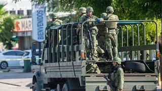 Gunfight rages in capital of Mexico's Sinaloa state