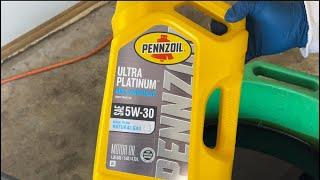 Pennzoil Ultra Platinum Change after ~2800 miles | 2021 Ford F-150 3.5L Ecoboost