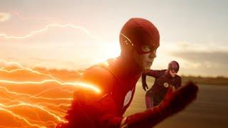 Barry throws the lightning that struck him | The Flash Series Finale Edit