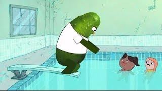 בוטן וחמוצניק | שיעור שחיה | Pickle and Peanut