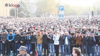 Айт намаз на Старой площади Бишкека