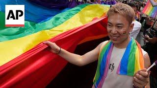 Bangkok Pride 2024: Watch thousands march in annual parade