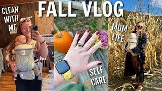 VLOG | self care, hvac reno, baby clothing haul & cleaning