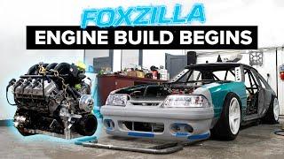 The SEMA Foxbody Mustang Engine Build Begins | Episode 6