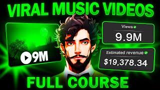 How I Make Viral Music Faceless Youtube Automation Videos ( $500/Day)