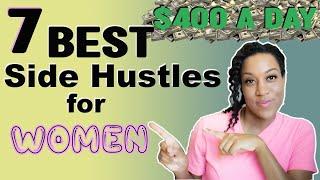 7 Best Side Hustles for Women in 2023 #sidehustlesforwomen #sidehustlesformoms #sidehustlesuccess