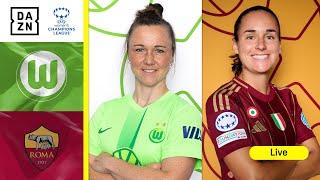  VfL WOLFSBURG - ROMA | UEFA WOMEN'S CHAMPIONS LEAGUE 2024-25 SPIELTAG 5 LIVESTREAM