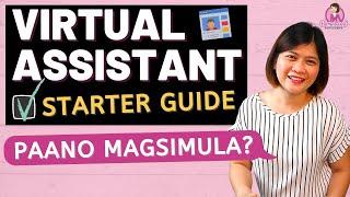 VIRTUAL ASSISTANT - HOW TO BECOME A VIRTUAL ASSISTANT | STARTER GUIDE AND PLAYLIST