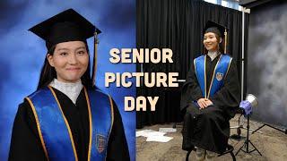 senior picture day  GRWM + vlog