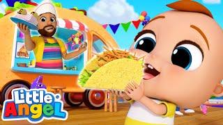 Wheels on the Taco Truck | Baby John's Food Song | Kids Cartoons and Nursery Rhymes