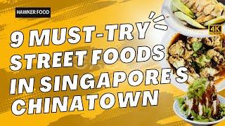 Singapore's BIGGEST Hawker Center! 9 MUST-TRY Street Food at Chinatown Complex!! Singaporean Cuisine