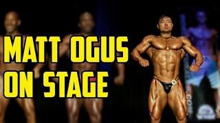 Matt Ogus On Stage - WNBF WA State Natural 2016 - Men's Open Lightweight Prejudging