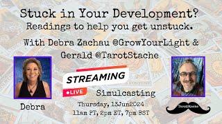 Stuck in Your Development? #Readings to help you get unstuck with Debra and Gerald