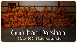 Guruhari Darshan, 1-3 May 2024, Sarangpur, India