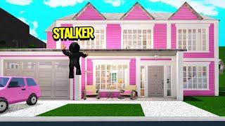 I Have A STALKER.. I Caught Him Breaking Into My House! (Roblox Bloxburg)