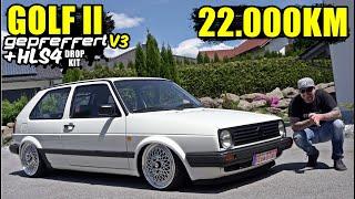 STATIC GOLF II mit 22.000 KM ! / gepfeffert V3 + HLS4 Dropkit