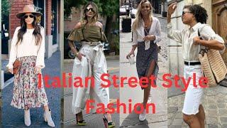 Italian Streetwear Outfits Fashion Summer 2024/ Streetwear Fashion Different Style Of Clothing