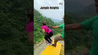 Jumpin Heights 83 Meter Bungee Jump Rishikesh #rishikesh #shorts #bungeejumpingrishikesh