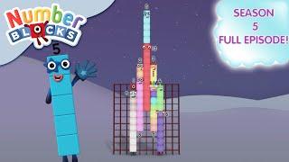 @Numberblocks- One Giant Step Squad 🪜 | Season 5 Full Episode 26 | Learn to Count