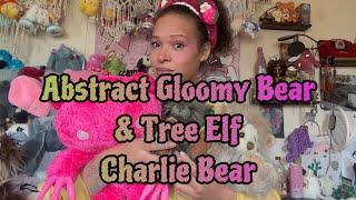 Abstract Gloomy Bear & Tree Elf Charlie Bear