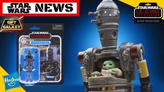 STAR WARS ACTION FIGURE NEWS GIFT THE GALAXY WEEK 2 IG-12, GROGU & ANZELLAN!!!