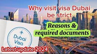 Dubai Visit Visa Latest Update 2024/Uae Visit Visa required documents 