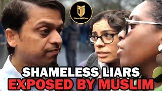 Christian Woman Can't Answer One Simple Question | Mansur | Speakers Corner