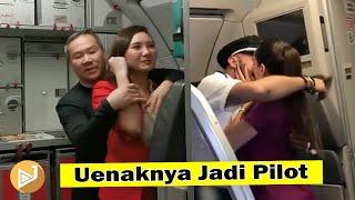 Uenaknya jadi PILOT, JADI PENGEN INGIN.... | #JunaWay