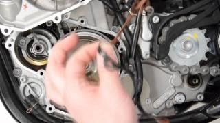 Trail Tech Stator Installation - KTM S-8313 100W DC Electrical System